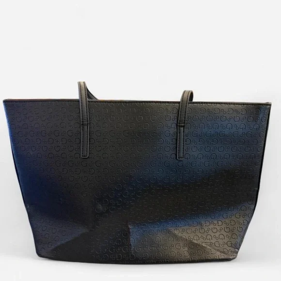 GUESS Large Black Tote Bad - Picture 2 of 8